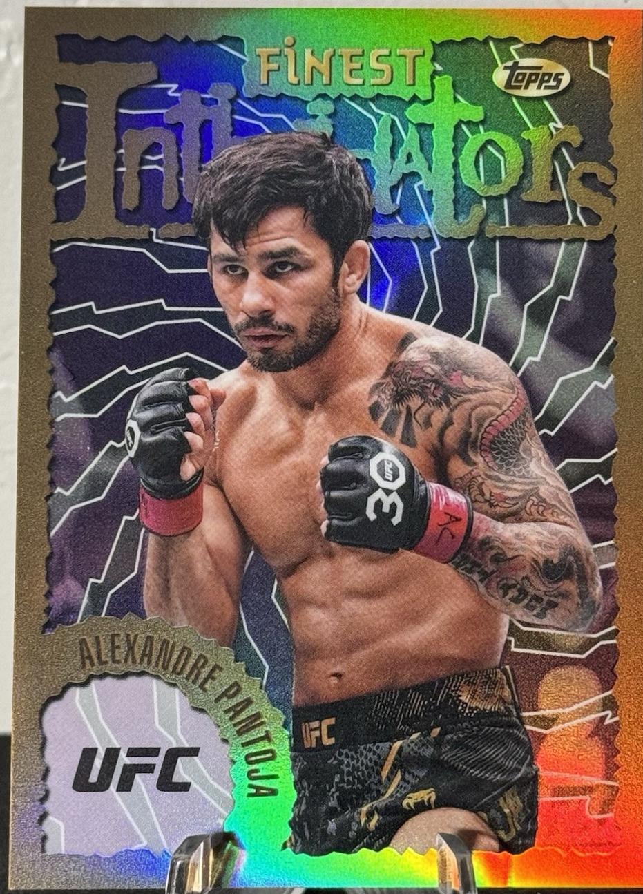 Alexandre Pantoja 2024 Topps Finest UFC Intimidators #INT-8 Refractor