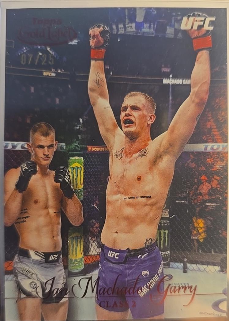 Ian Machado Garry 2024 Topps Gold Label UFC Base Class II #72 Black