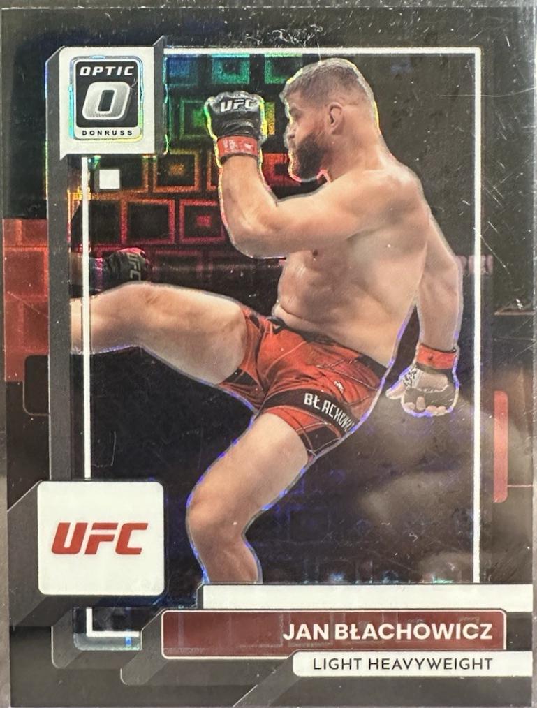 Jan Błachowicz 2023 Panini Donruss Optic UFC Base #65 Black Pandora