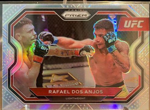 Rafael Dos Anjos 2021 Panini Prizm UFC Base #165 Silver