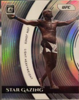 Jon Jones 2022 Panini Donruss Optic UFC Star Gazing #23 Holo
