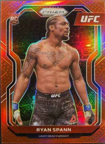 Ryan Spann 2021 Panini Prizm UFC Base #41 Red