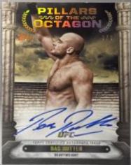 Bas Rutten 2024 Topps Knockout UFC Pillars of the Octagon Autographs #PTG-BRN Platinum