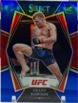 Grant Dawson 2022 Panini Select UFC Premier Level #107 Blue Prizm