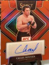 Chael Sonnen 2022 Panini Select UFC Signatures #14 Disco