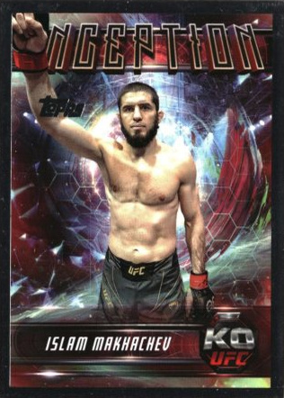 Islam Makhachev 2025 Topps Knockout UFC Inception #IN-15 Platinum