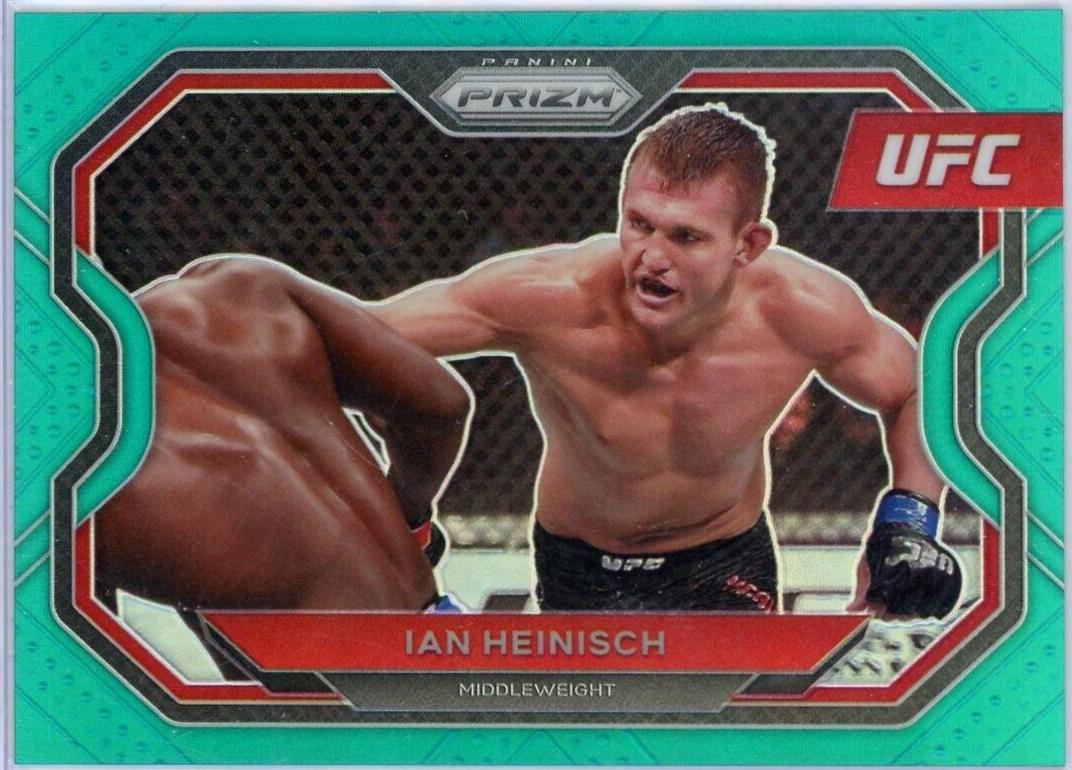 Ian Heinisch 2021 Panini Prizm UFC Base #110 Teal