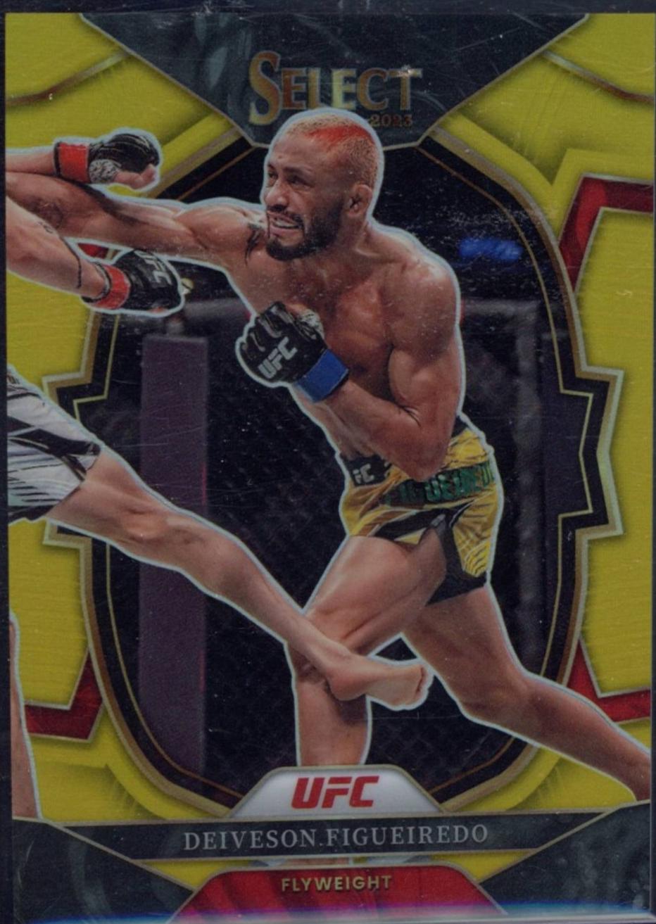 Deiveson Figueiredo 2023 Panini Select UFC Concourse #52 Gold