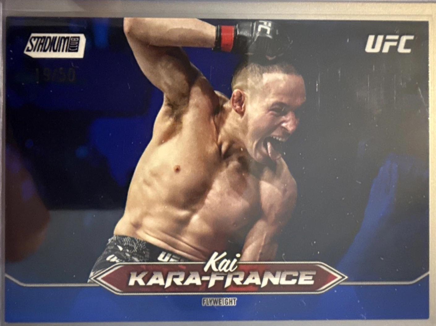 Kai Kara-France 2025 Topps Stadium Club UFC Base #67 Blue
