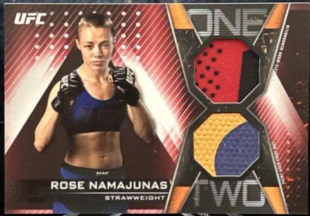 Rose Namajunas 2019 Topps UFC Knockout Base #50 Red