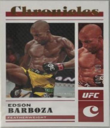 Edson Barboza 2023 Panini Chronicles UFC Base Chronicles #12 Bronze