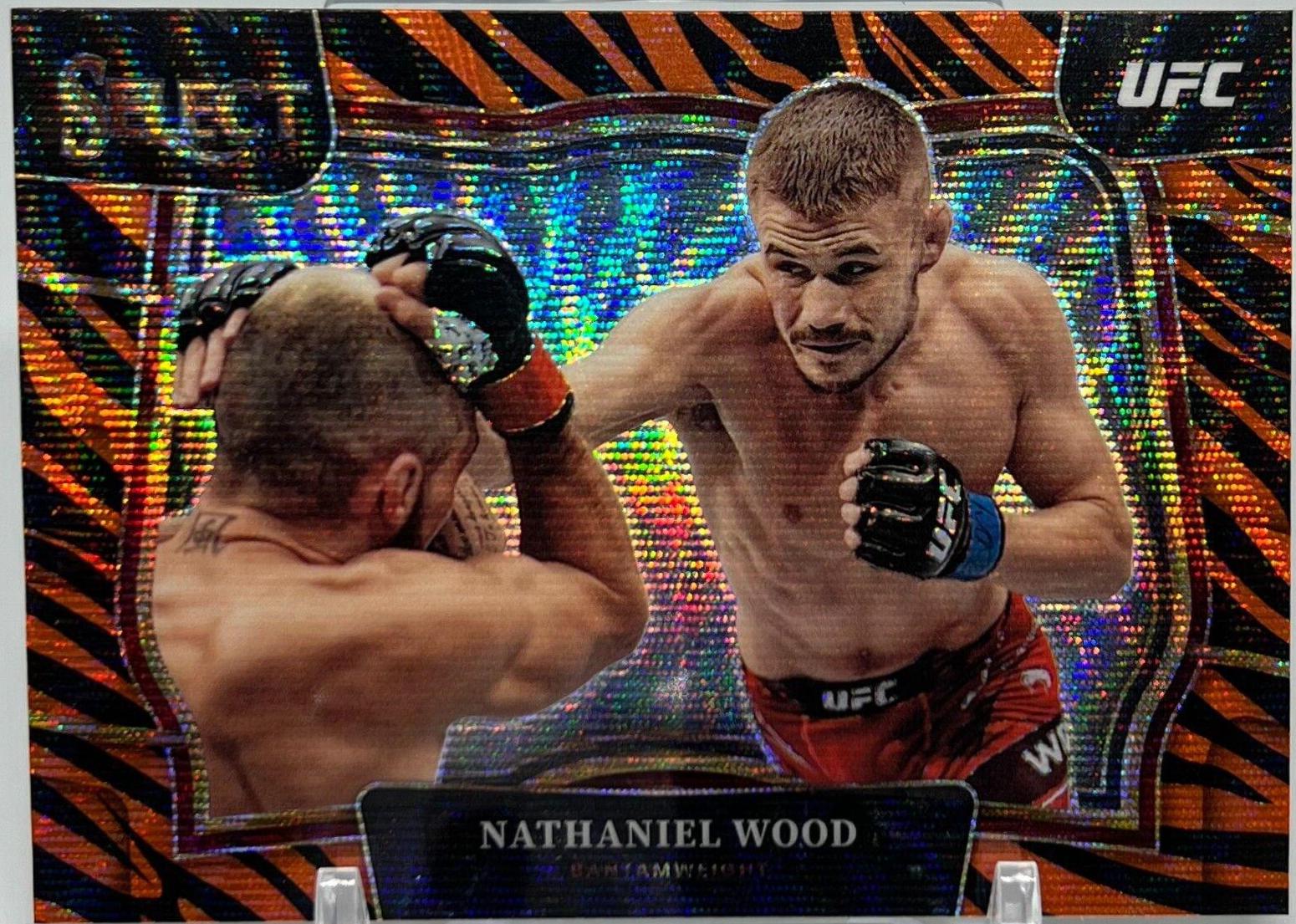 Nathaniel Wood 2023 Panini Select UFC Octagonside #245 Tiger