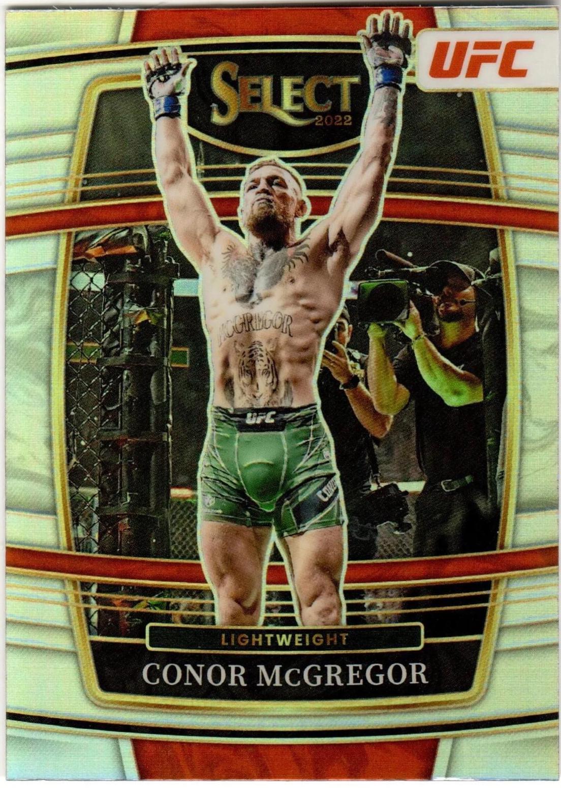 Conor McGregor 2022 Panini Select UFC Concourse #93 Silver