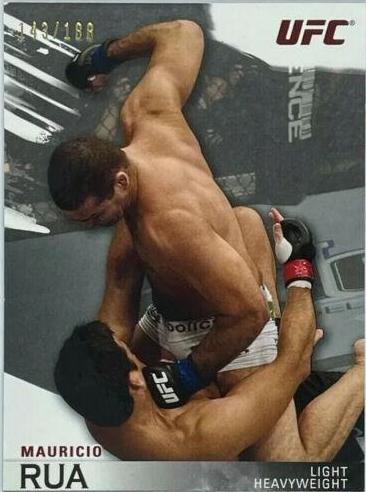 Mauricio Rua 2010 Topps UFC Knockout Base #17 Silver