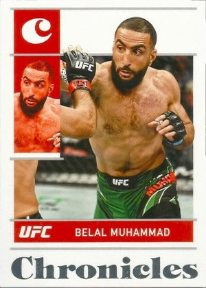 Belal Muhammad 2022 Panini Chronicles UFC Base Chronicles #36 Platinum