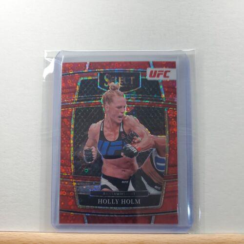Holly Holm 2022 Panini Select UFC Concourse #19 Red Disco