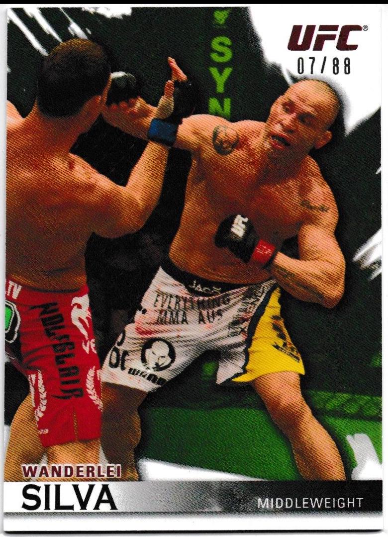 Wanderlei Silva 2010 Topps UFC Knockout Base #63 Green