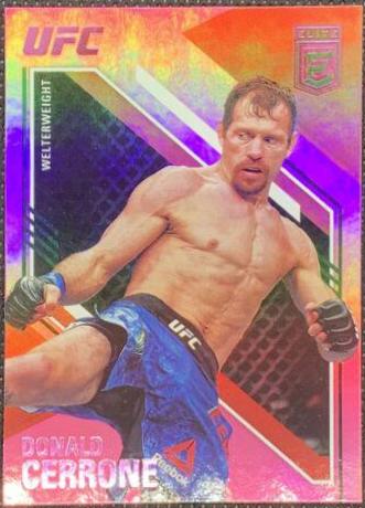Donald Cerrone 2021 Panini Chronicles UFC Base Elite #157 Pink