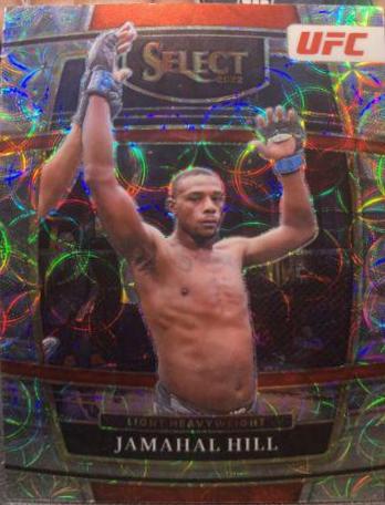 Jamahal Hill 2022 Panini Select UFC Concourse #68 Scope
