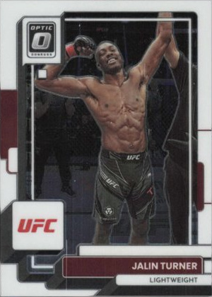 Jalin Turner 2023 Panini Donruss Optic UFC Base #54 Purple