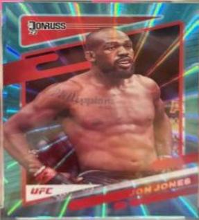 Jon Jones 2022 Panini Donruss UFC Base #12 Teal