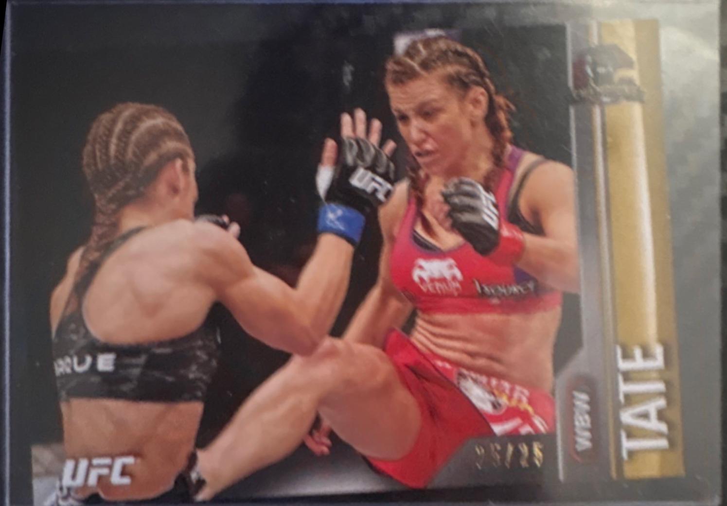 Miesha Tate 2015 Topps UFC Champions Base #95 Gold