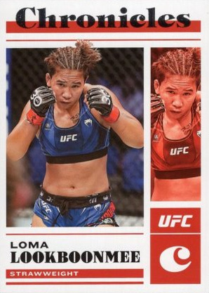 Loma Lookboonmee 2023 Panini Chronicles UFC Base Chronicles #47 Platinum