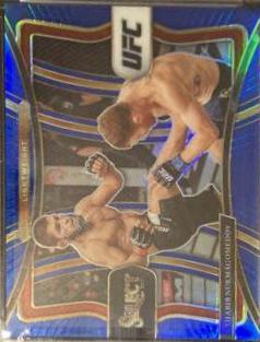 Khabib Nurmagomedov 2021 Panini Select UFC Premier Level #161 Blue