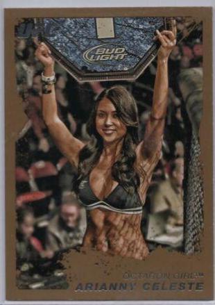 Arianny Celeste 2011 Topps UFC Moment of Truth Base #118 Gold