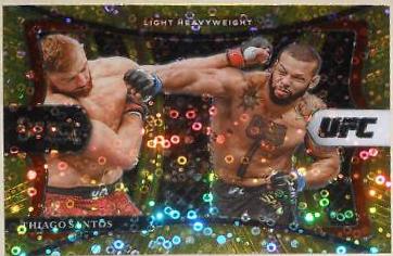 Thiago Santos 2021 Panini Select UFC Premier Level #106 Gold