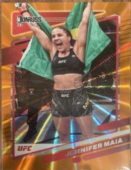 Jennifer Maia 2022 Panini Donruss UFC Base #61 Orange