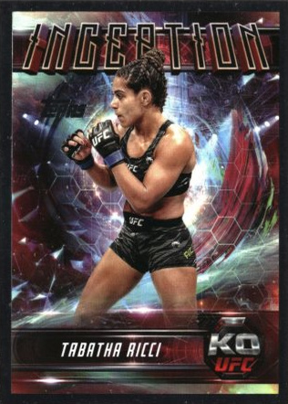 Tabatha Ricci 2025 Topps Knockout UFC Inception #IN-16 Platinum