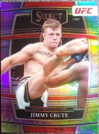 Jimmy Crute 2022 Panini Select UFC Concourse #78 Tie Dye