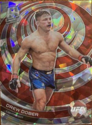 Drew Dober 2023 Panini Chronicles UFC Base Spectra #391 Silver