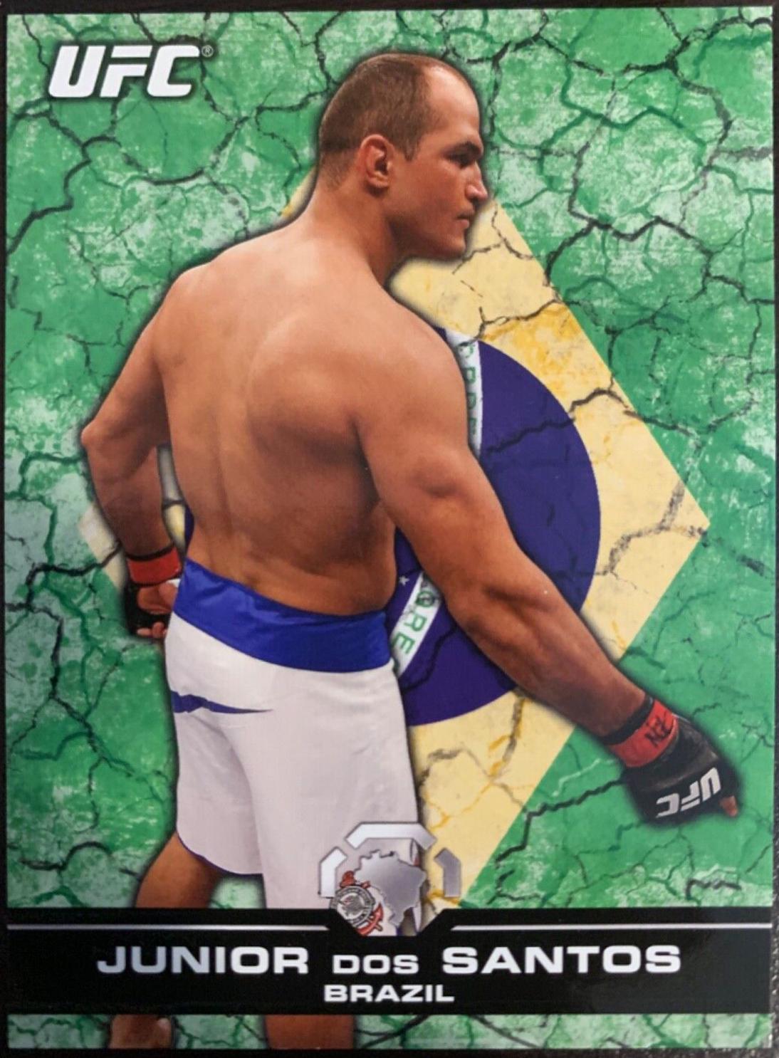 Junior Dos Santos 2013 Topps UFC Bloodlines Base #84 Flag