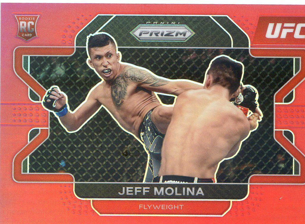 Jeff Molina 2022 Panini Prizm UFC Base #53 Red