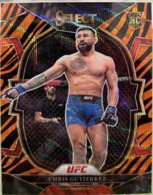 Chris Gutierrez 2023 Panini Select UFC Concourse #100 Tiger