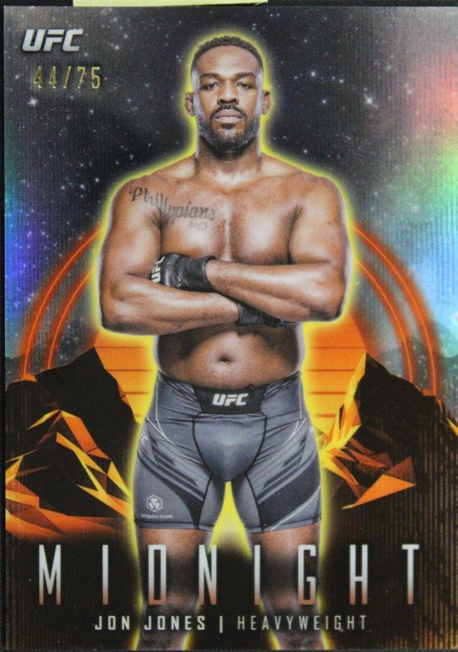 Jon Jones 2024 Topps Midnight UFC Base #100 Dusk