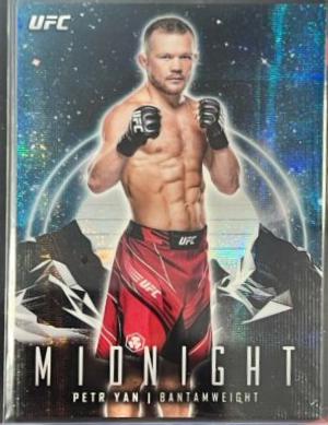 Petr Yan 2024 Topps Midnight UFC Base #20 Moon Beam