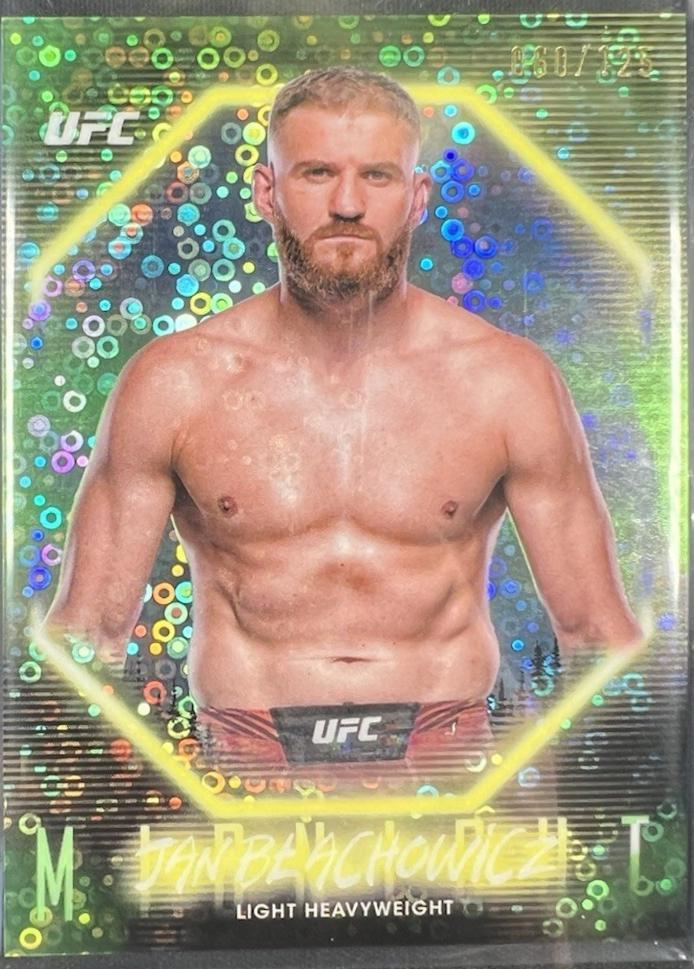 Jan Błachowicz 2025 Topps Midnight UFC Base #79 Morning