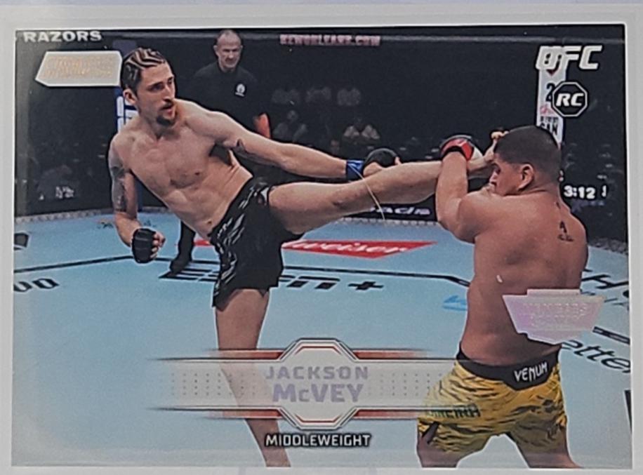 Jackson McVey 2026 Topps Stadium Club UFC Base #199 Members Only