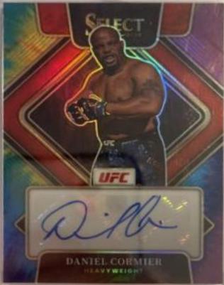 Daniel Cormier 2022 Panini Select UFC Signatures #37 Tie Dye