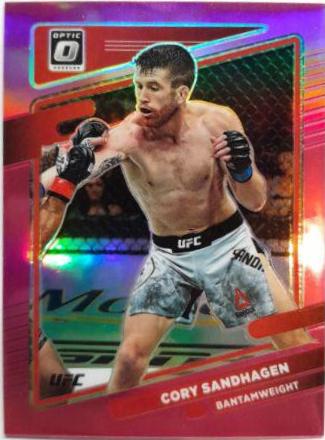 Cory Sandhagen 2022 Panini Donruss Optic UFC Base #8 Pink
