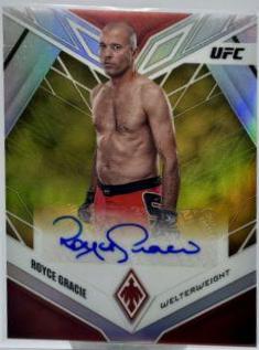 Royce Gracie 2023 Panini Chronicles UFC Phoenix Autographs #14 Gold