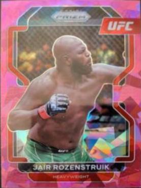 Jairzinho Rozenstruik 2022 Panini Prizm UFC Base #145 Pink Ice