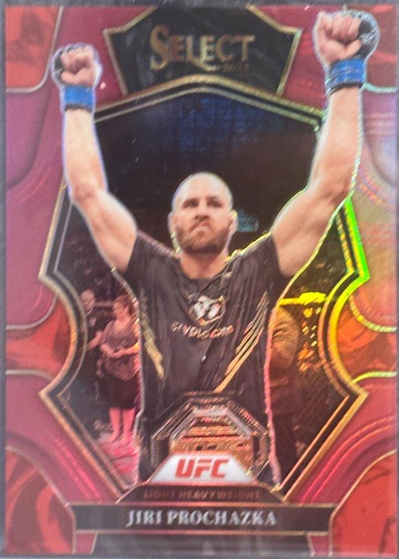 Jiri Prochazka 2023 Panini Select UFC Octagonside #241 Maroon