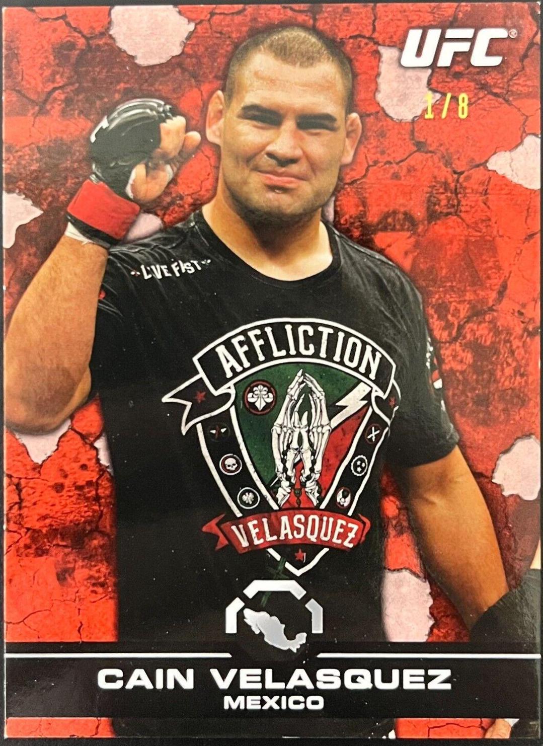 Cain Velasquez 2013 Topps UFC Bloodlines Base #1 Red