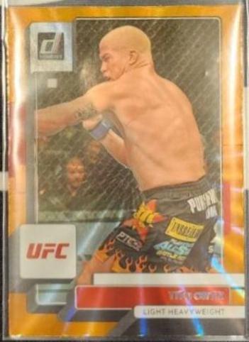 Tito Ortiz 2023 Panini Donruss UFC Base #33 Orange Laser