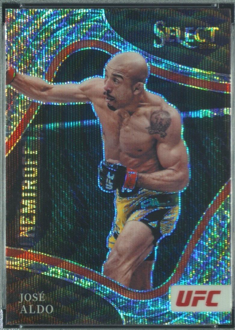 José Aldo 2022 Panini Select UFC Octagonside #235 Elephant