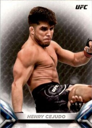 Henry Cejudo 2018 Topps UFC Knockout Base #32 Gold